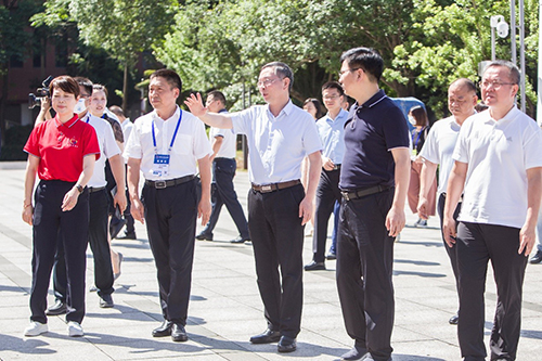 市委副书记、市长陈恢清一行到欧冠正规买球（中国）官方网站检查湖南省第一届职业技能大赛筹备工作情况