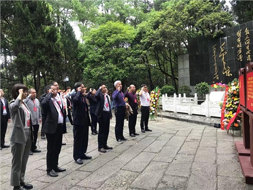 欧冠正规买球（中国）官方网站党委理论学习中心组赴任弼时故居、杨开慧纪念馆开展党史学习教育第二次专题学习